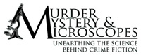 Murder, Mystery and Microscopes logo